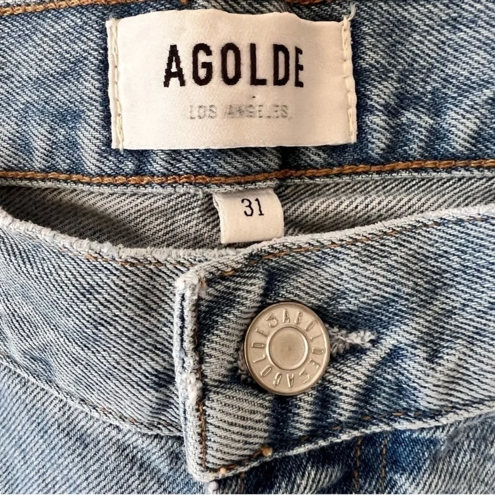 NWT Agolde Mia Mid Rise Straight jeans size 31 Revolve
